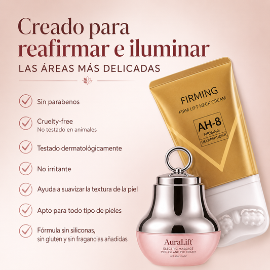 Ritual AuraLift: Cuello Firme y Mirada Descansada