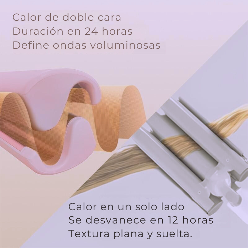 Wave Curler PRO™- Ondas de peluquería desde casa en menos de 10 min