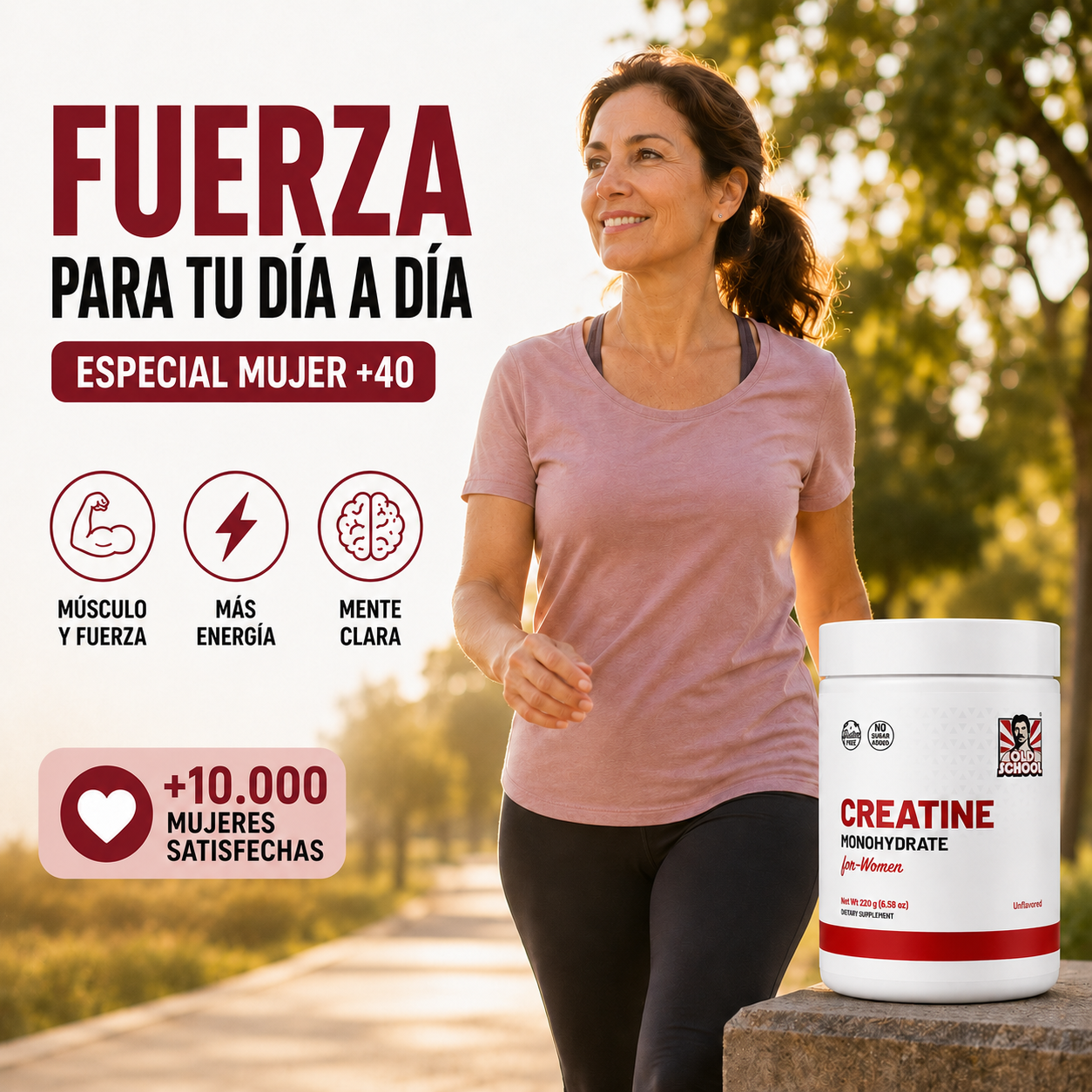 Lo que Nunca nos han Contado a las Mujeres sobre la Creatina
