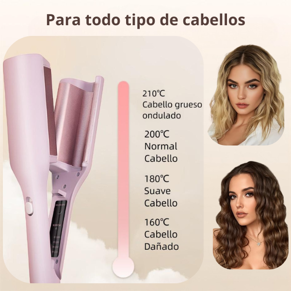 Ondulador Wave Curler PRO™- PEINADO DE PELUQUERÍA DESDE CASA