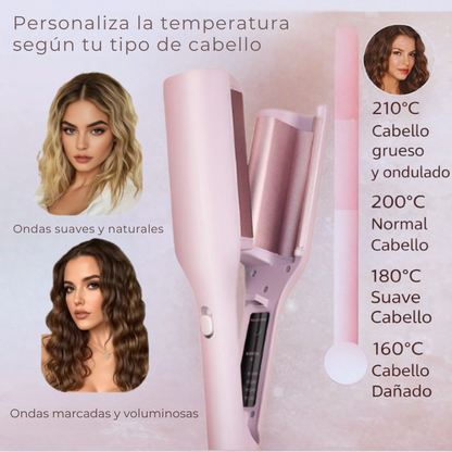 Wave Curler PRO™- Ondas de peluquería desde casa en menos de 10 min