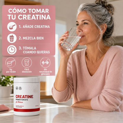 Lo que Nunca nos han Contado a las Mujeres sobre la Creatina