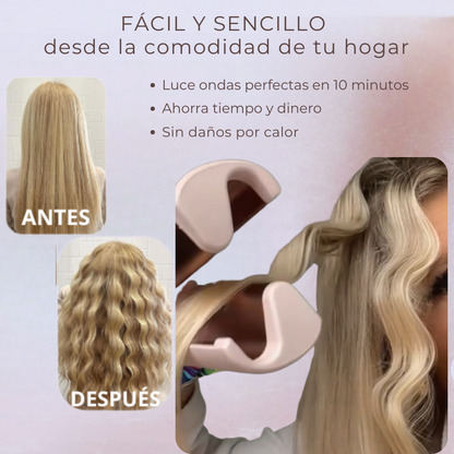 Wave Curler PRO™- Ondas de peluquería desde casa en menos de 10 min
