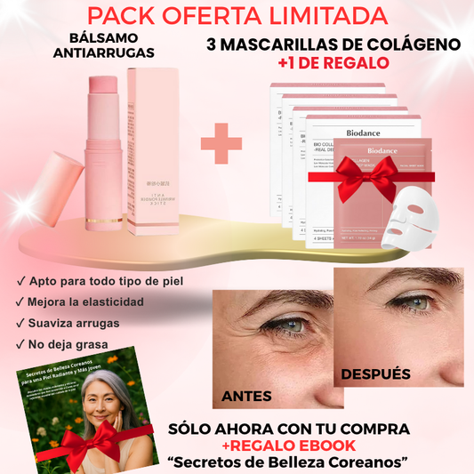 PACK facial- ¡Adiós arrugas,Hola Efecto Lifting!